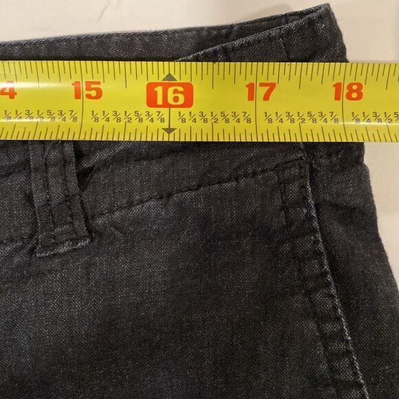 J. Jill stretch black linen blend lightweight pants 16P - Picture 7 of 11